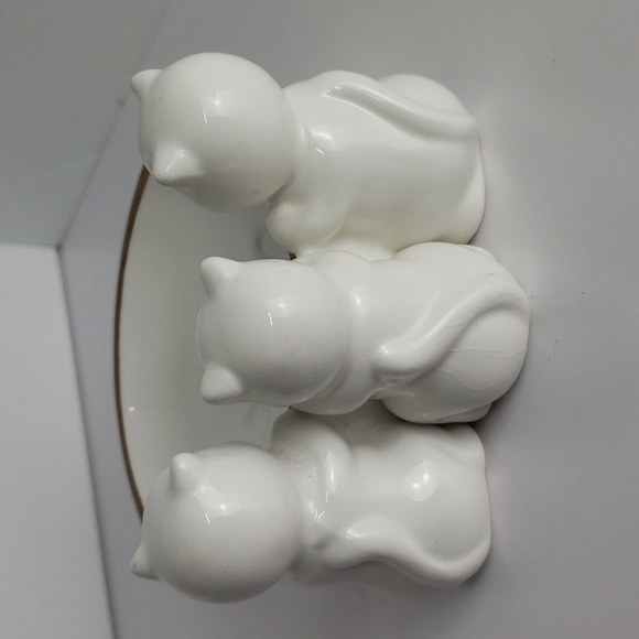 GAC. Ceramic 3 Kittiens Trinket Dish - Picture 6 of 9